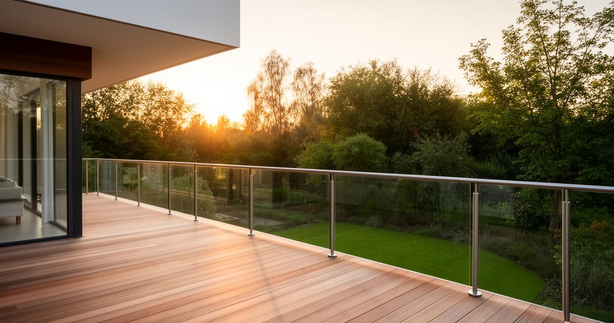 Trouver le garde-corps idéal pour votre terrasse : sécurité et design