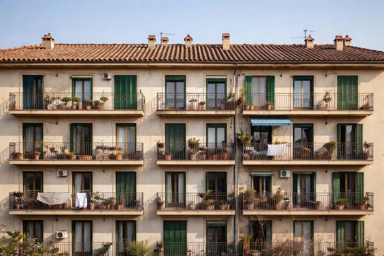 Toiture d'immeuble en copropriété